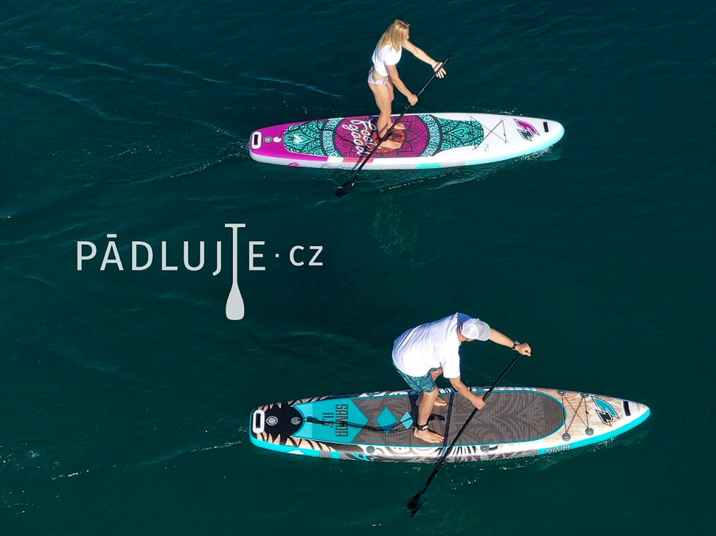 F2 feelgood s pádlem nafukovací paddleboard